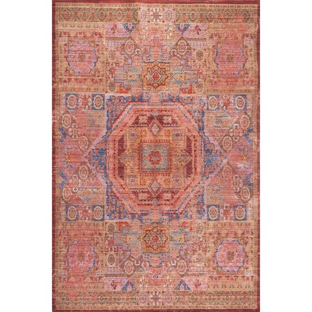 Safavieh 3 x 5 ft. Valencia Power Loomed Rectangle Area Rug, Multi Color VAL216K-3